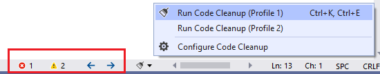 Productivity Tips and Tricks in Visual Studio 2019 code cleanup