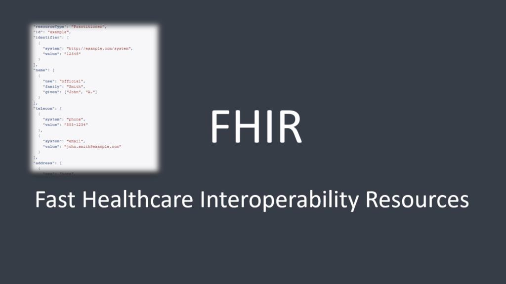 Healthcare Interoperability: Exploring the Potential of the FHIR Practitioner Resource 1 FHIR Practitioner resource