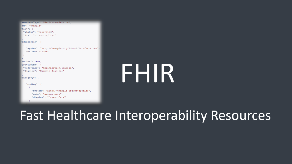 Healthcare Interoperability: Exploring the Potential of the FHIR HealthcareService Resource 1 FHIR HealthcareService Resource