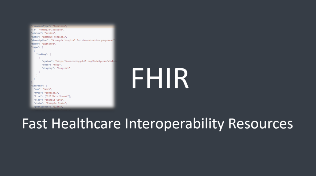Healthcare Interoperability: Exploring the Potential of the FHIR Location Resource 1 FHIR Location Resource