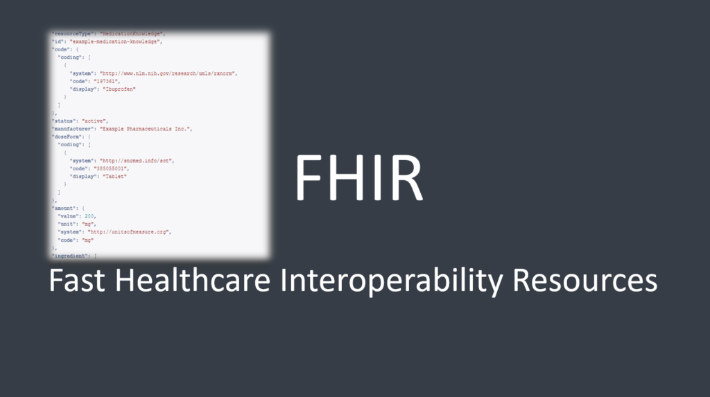 Healthcare Interoperability: Exploring the Potential of the FHIR MedicationKnowledge Resource 1 FHIR MedicationKnowledge Resource