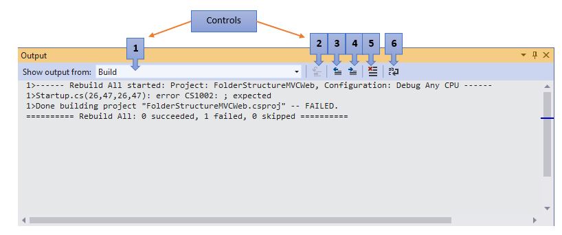 What Is Output Window In Visual Studio - Printable Forms Free Online