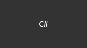 csharp programming language