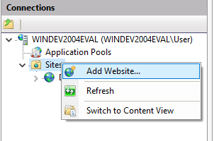 How to publish a Blazor Server Application to IIS 11 Publish a Blazor Server Application to IIS - Add Website