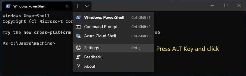 How to customize Windows Terminal Application 3 customize Windows Terminal defaults.json