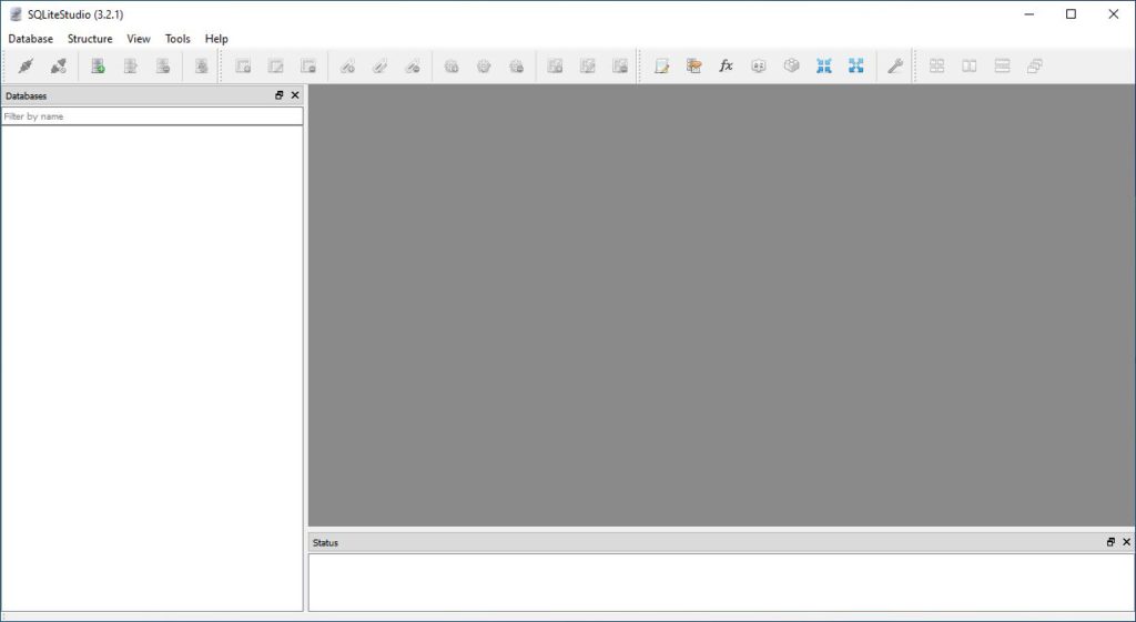 SQLite Studio Interface