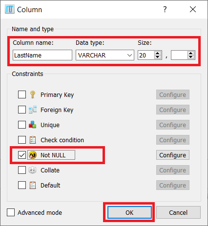 sqlite autoincrement