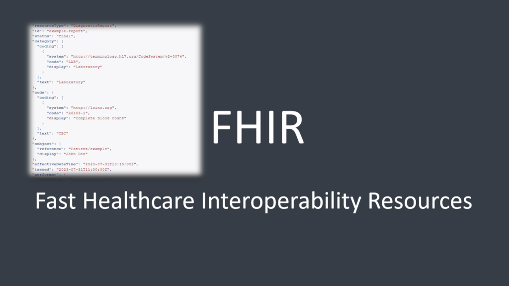 FHIR DiagnosticReport Resource