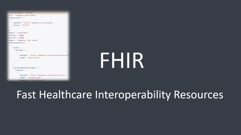 Healthcare Interoperability: Exploring the Potential of the FHIR Group Resource 1 fhir group resource - care-team