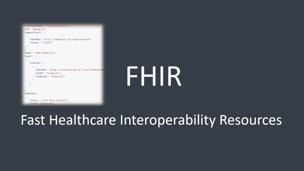 Healthcare Interoperability: Exploring the Potential of the FHIR Organization Resource 1 FHIR Organization Resource - Healthcare